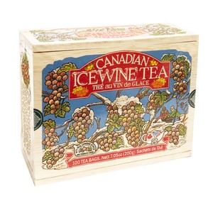 カナダ発　The Metropolitan Tea Company Ice Wine Tea　アイスワインティー100P　木箱