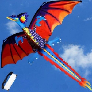 100mのカイトライン 屋外 大人の凧 テールカイト 新しい3Dドラゴンカイト YMB708