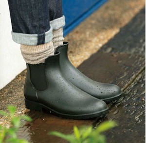 Mid Calf Boots Rainboots black Short Length