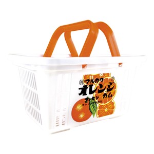 【ティーズ】お菓子シリーズミニキャラバスケット　マルカワフーセンガムオレンジ