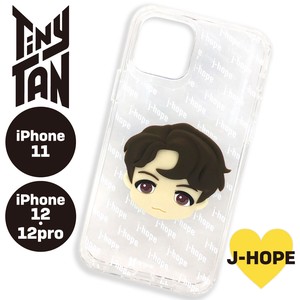 TinyTAN フェイスクリアiPhoneケース (j-hope)【iPhone11】【iPhone12/12Pro】