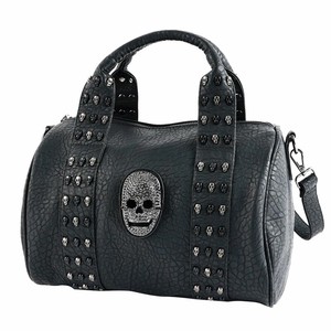 Handbag Faux Leather 2Way Shoulder Gothic Unisex