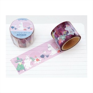 <MOOMIN>  透明マスキングテープ30W（紫）