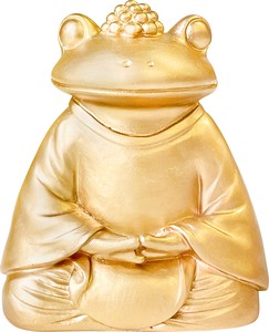 コポー　仏像カエル 蛙 かえる  置物 マスコットオーナメント copeau