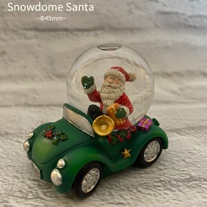 【予約販売：再入荷】【2024年クリスマス】サンタスノードームカー Φ45mmサイズ