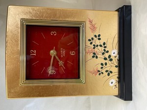 5 3 1 Gold Leaf Clock/Watch Chrysanthemum Pattern Gold Autumn Grass the