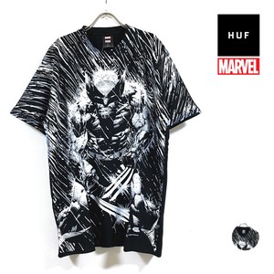 HUF ハフ × MARVEL マーベル コラボ WOLVERINE RAIN 半袖 Tシャツ メンズ