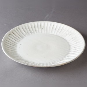 Kohiki Platter 22 cm Mino Ware