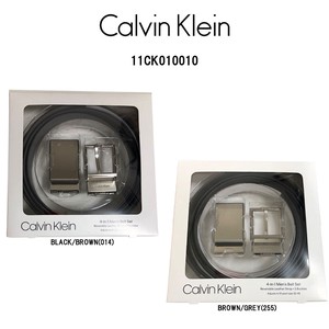 Calvin Klein(カルバンクライン)レザー ベルト セット リバーシブル   カジュアル メンズ ck 11CK010010