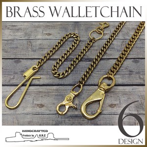 Brass Wallet Chain Brass Change Old Vintage American Unisex