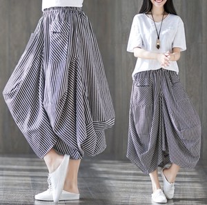 Skirt Stripe Casual