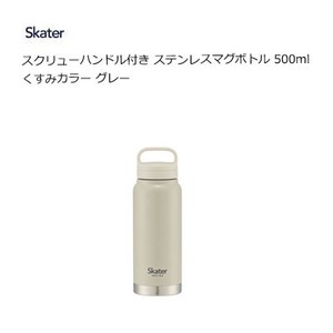 Water Bottle Gray Skater 500ml