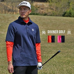 【ゴルフウェア】レイヤードポロシャツ／DIVINER GOLF