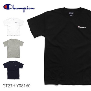 T 恤/上衣 上衣 短袖 Champion 棉 男士