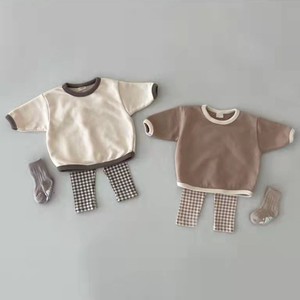 Top Plaid Pants Set Baby Newborn Kids 2