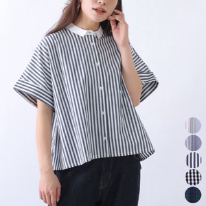 Short Sleeve Shirt Checkered Shirt Stripe 5 6 40
