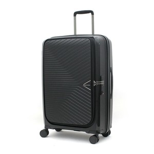 【siffler】スーツケース Mサイズ ジッパータイプ 横パカ GREEN WORKS
