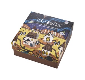 ハロウィンタウンスクエアボックス 欧風 お菓子箱 焼き菓子 雑貨 アクセサリー セットギフト