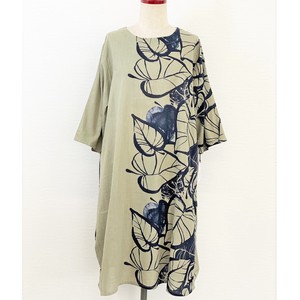 Casual Dress Indian Cotton Printed One-piece Dress