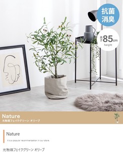 【直送可】【高さ85cm】Nature 光触媒人工観葉植物 オリーブ