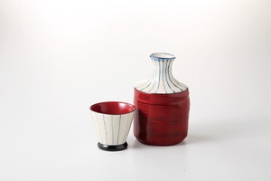 Main Plate Red Sake set