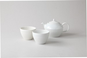 Shinogi 茶器セット（アイボリー）