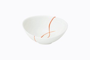 Side Dish Bowl Red Made in Japan