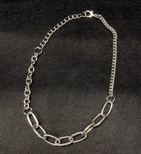 Stainless Steel Chain Necklace M Switching 4-types