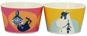 The Moomins Half Color 8 8 Bowl Set Little My Moomin Snorkmaiden