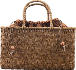 Pouch Mountain Grapes Basket Bag Bag Handmade Natural Material