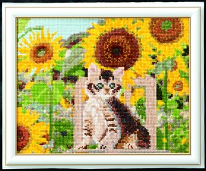 COSMO Cat & Flower Sunflower