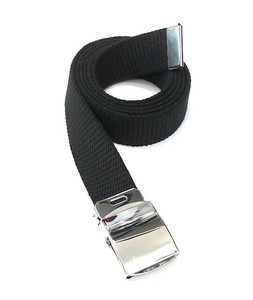 Long 50 cm Plain Cotton Belt Belt Made in Japan Size L