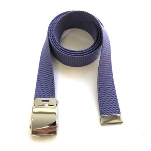 Long 50 cm Plain Cotton Belt Belt Made in Japan Size L