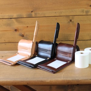 Genuine Leather Roll type Memo pad SC Roll Pencil Case Stationery