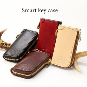 5 Colors Genuine Leather Smart Key Case Smart