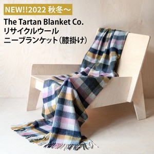 The Tartan Blanket Co. ニーブランケット ＜2022年秋冬新商品/リサイクルウールブランケット/膝掛け＞