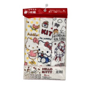 Hello Kitty Petit Gauze Towel 3 Pcs Colorful 4 4 8 20 [SALE10]
