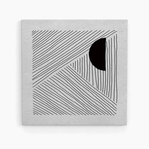 正方形キャンバスパネル 【 抽象画302 】北欧　アートキャンバス　（新仕様）