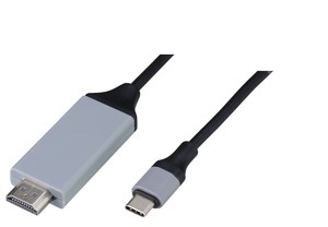 USB typeC-HDMI変換ｹｰﾌﾞﾙ(2.0m) 4K対応30Hz