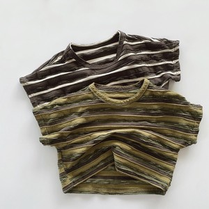 Kids' Short Sleeve Shirt/Blouse Design Border Kids