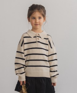 Attached Border Knitted Pullover 2