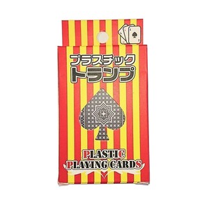Plastic Playing Card Paper Box Type