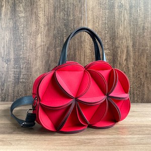 Reservations Orders Items Separately Soft Material Neoprene 3 Flower 2WAY Handbag