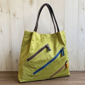 Water-Repellent Nylon 3 Line Zipper Design Tote Bag 2