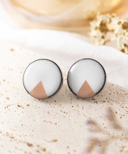 Mino ware Pierced Earringss Made in Japan