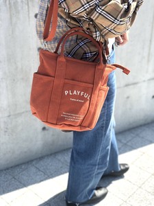 62 2-Way Mini Tote Canvas Bag Going To School Bag Bag