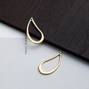 Material Earrings 1-pcs