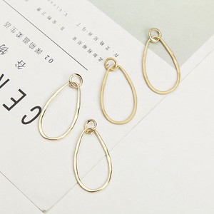 Material Earrings 1-pcs