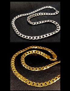 Stainless Steel Chain Necklace 10mm