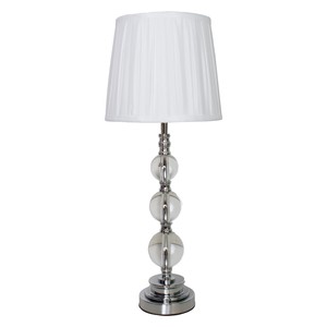 Glass Table Lamp White Lighting Light Interior 6 4 1